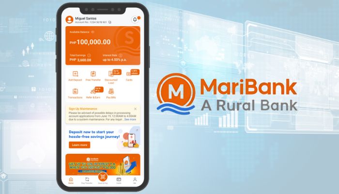 MariBank Philippines digital banking app