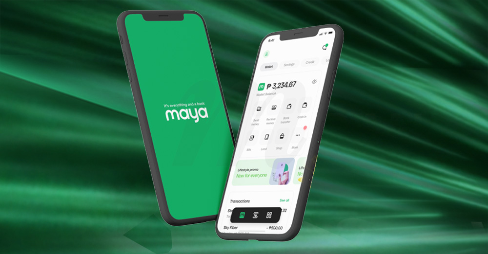 Maya digital banking app