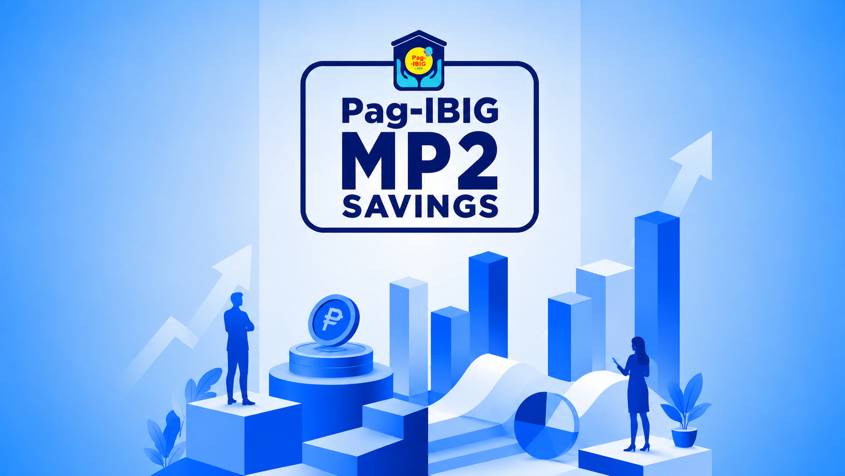 Coins and savings jar representing Pag-IBIG MP2 investing in the Philippines