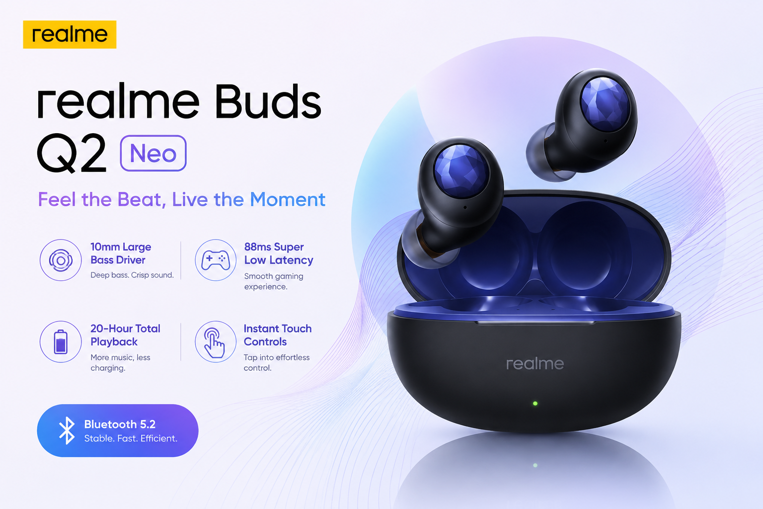 Realme Buds Q2 Neo true wireless earbuds Philippines